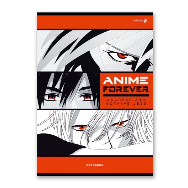 Тетрадь ученическая общая, матовая ламинация, A4 80 л. на скобе 65 г/м², белизна 100%, 6 шт, клетка, 000457 Учи иероглифы, Светоч 80ТСК4_2_2_1