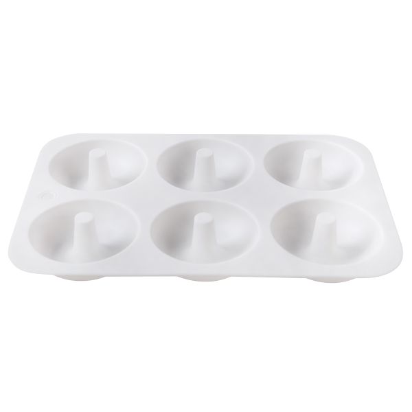 Форма силиконовая для пирожных 27.5х17.5 см, пончики, S-Chief SPC-0338