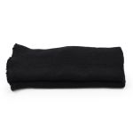 Манжеты трикотажные 8.0х16.0 см, 1 пара, плотные с отверстием для пальца, 1х1, 004 черный