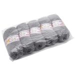 Пряжа Alize (Ализе) Cotton Gold / уп.5 мот. по 100 г, 330м, 828 серый