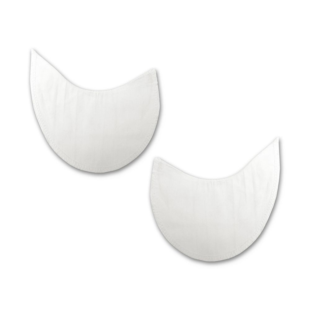 Подмышечники 14.5х9 см, средние, белый, Blitz DES-02