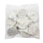 Часть кнопки Альфа (S-образная) ⌀25 мм (A-часть), 5/25 никель мет фигурный узор, 20 шт