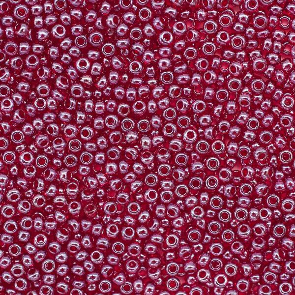 Бисер Preciosa прозрачный с жемчужным покрытием 10/0 (2.3 мм), 100 г (5х20 г), цв. 96090