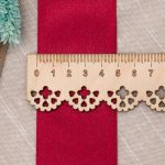 Лента атласная 1-сторонняя 50.0 мм / 22.86±1 метров, аналог 7730446, 156 темно-красный, DDZ2401, Globus