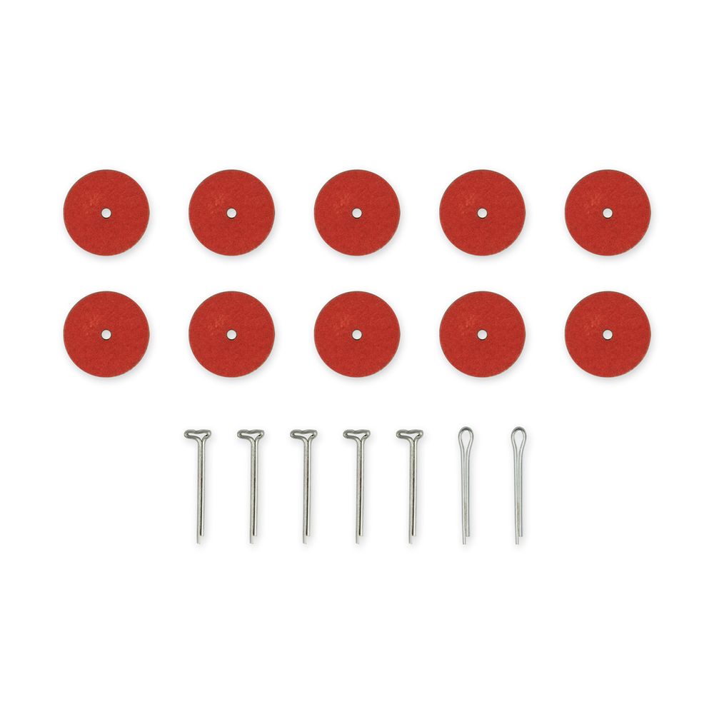 Набор креплений для суставов мишек Тедди фибра ⌀20 мм, 5 шт, NCF-20, HobbyBe NCF-20