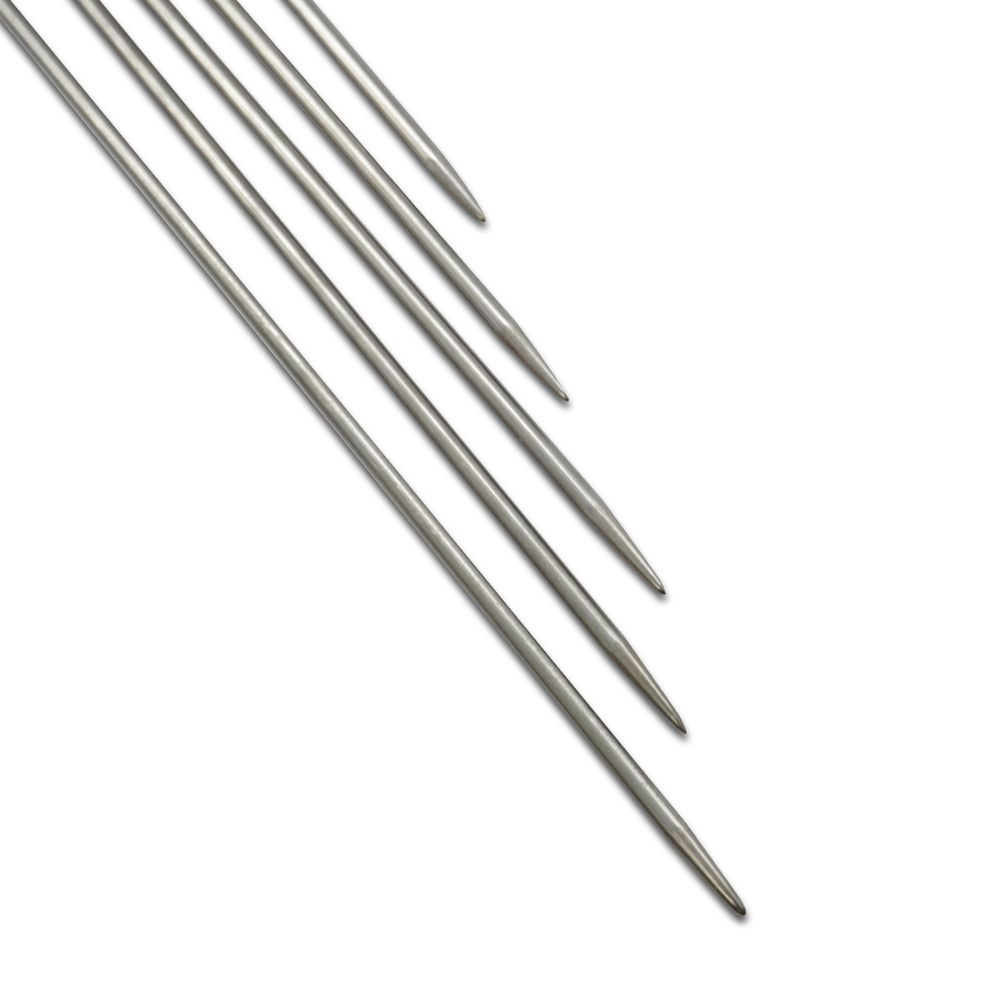 Спицы чулочные Pony Elan ⌀1,5 мм, 20 см, сталь, 5 шт