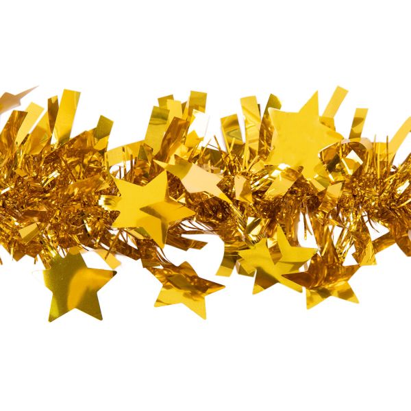 Мишура 9х200 см, 5 шт, №01 золото, Snoweekon SNW-F082