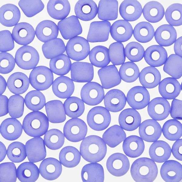 Бисер Zlatka 8/0, 100 г (10х10 г), №1006 синий макарун, GR