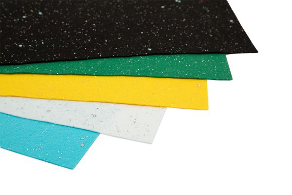 Фетр листовой мягкий 1.3 мм, 20х30 см, 5 шт, ассорти 2, Blitz FSH13-20/30