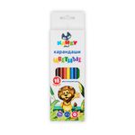 Набор цветных карандашей CP-4018 заточенный 4х18 цв, Набор цветных карандашей CP-4018 заточенный 4х18 цв, Kanzy CP-4018