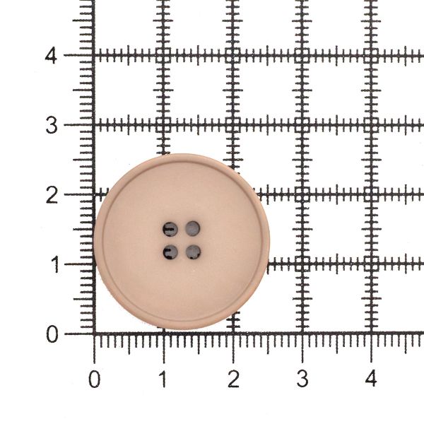 Пуговицы 4 прокола 40L (25мм), (Beige (бежевый)), 36 шт