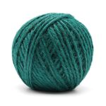 Шпагат джутовый 2-х ниточный ⌀1.12 мм, 50 м, 1120 текс, качество СВ, цветной (зеленый), 74973