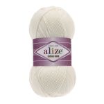 Пряжа Alize (Ализе) Cotton Gold / уп.5 мот. по 100 г, 330м, 062 молочный A