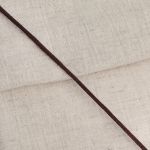 Шнур атласный корсетный ⌀2.0 мм / 45.7 метров, 25 коричневый