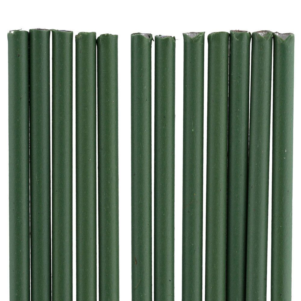 Проволока флористическая в оплетке ⌀1.6 мм, 5х12 шт, 40 см, 01 зеленый, Blumentag PGW-1.6