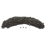 Хольнитены двухсторонние ⌀5 мм, h=5 мм, сталь, New Star №00, чер.никель, уп≈5000 шт