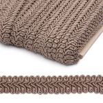 Тесьма отделочная Шанель 13 мм, 25 м, SR013 бежевый