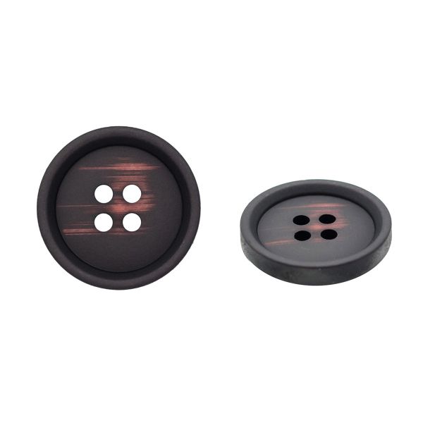 Пуговицы 4 прокола 34L (21мм), (Bordo (бордовый)), 24 шт