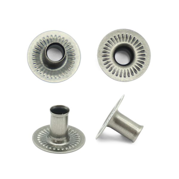 Часть кнопки Альфа (S-образная) ⌀11 мм (D-часть), 520 т. серебро, 100 шт, 523538, BIG