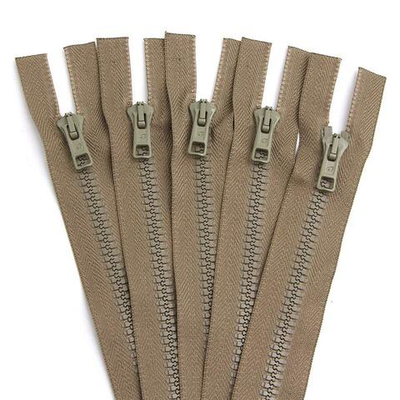 Молния трактор Arta Т6 (6 мм) 2 зам., разъем., 75 см, цв. 110 фисташковый, уп.5 шт