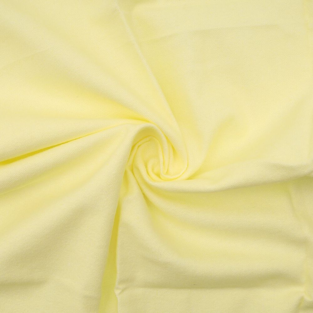 Ткань для рукоделия фланель гладкокрашен. 90см арт С514, желтая, 45х50 см, Astra&amp;Craft