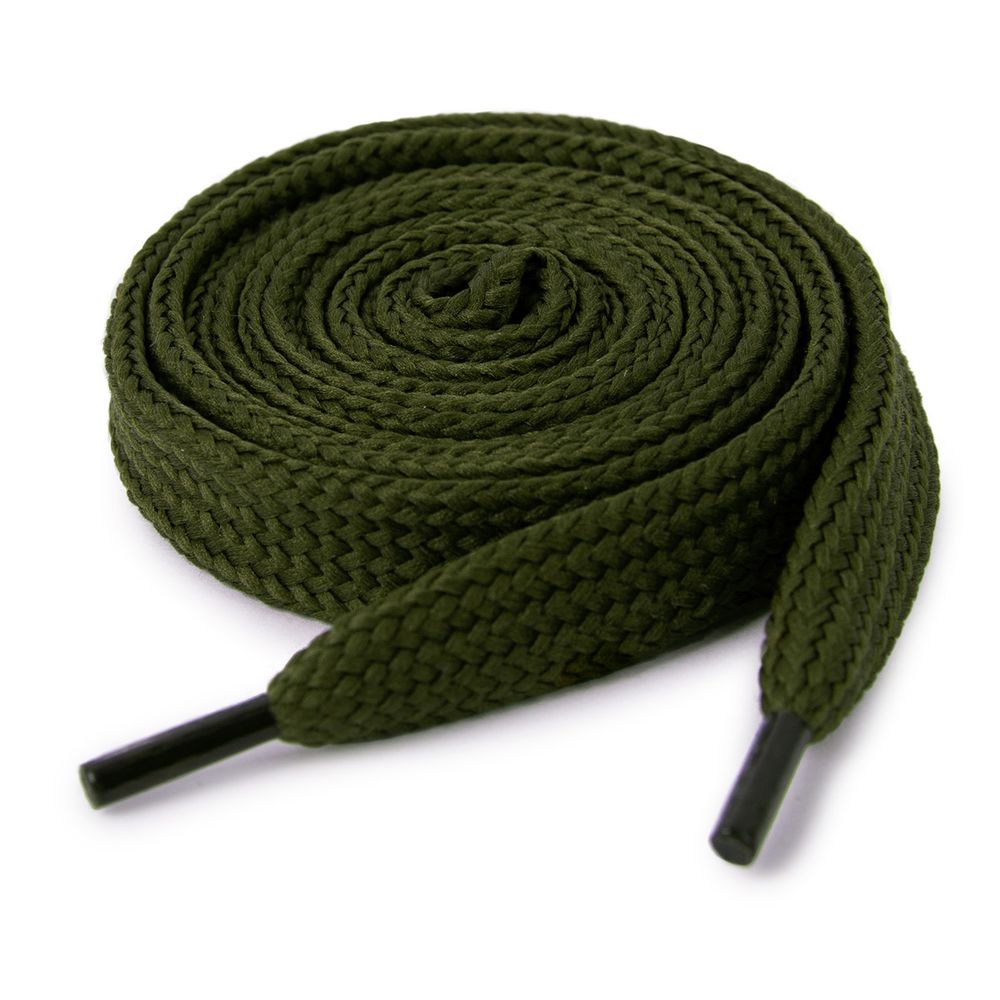 Шнурки для обуви т.5 100 см, 25 п, №158 оливковый, Gamma