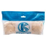 Шерсть для валяния Камтекс Лента для валяния п/тонкая 1х50 г, (25-28 мкр), 2.1 м, 080 экрю, 614644-16