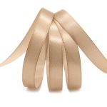 Лента атласная 1-сторонняя 12.0 мм / 22.86±1 метров, 067 бежевый, Globus