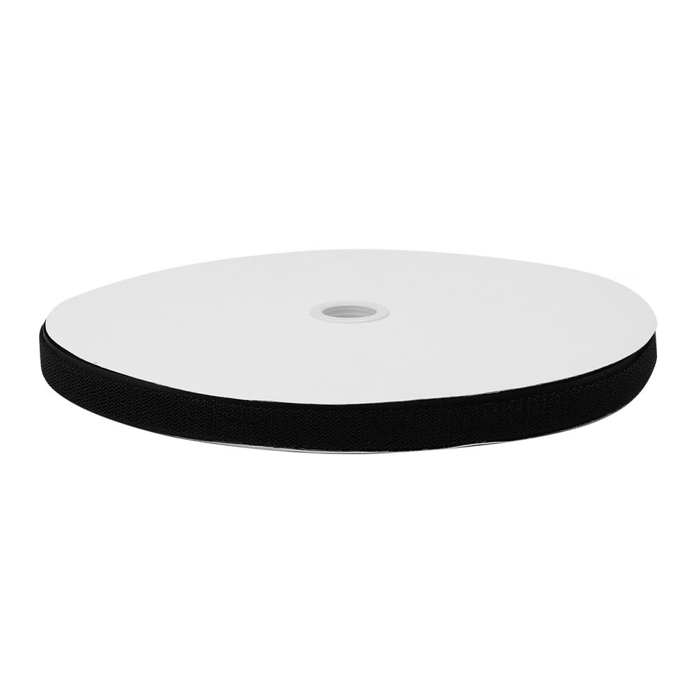 Лента контактная липучка (велкро) пришивная 25 мм / 25 метров, мягкая, черный, /петля/, кач."C" /TOS/