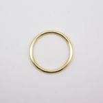 Кольца для бюстгальтера металл ⌀12.0 мм, 20 шт, золото, Arta, GYK12D