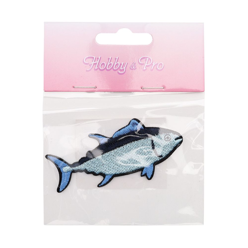 Термоаппликация Рыба, 3.5х7.6cm, Hobby&Pro