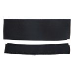 Воротник трикотажный с манжетами (комплект): воротник 8х48-52 см, подвяз на рукава 3.5х100 см, №3 черный, Blitz MAPP