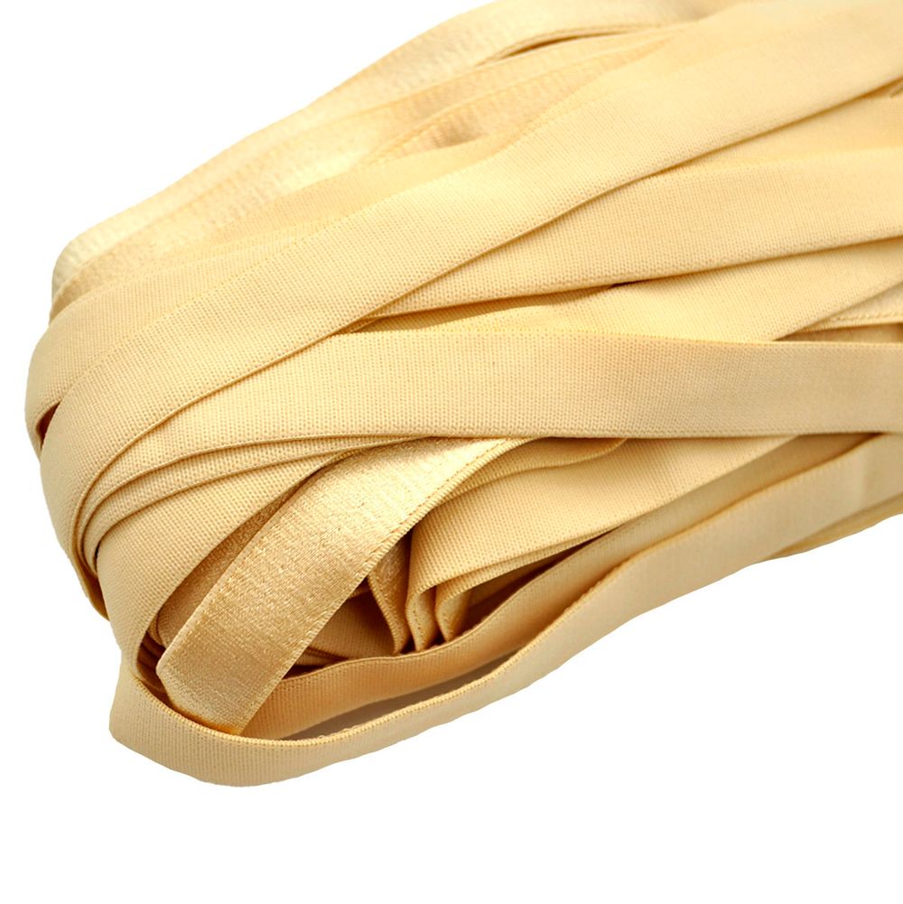 Резинка бельевая (бретелечная) 20.0 мм / 25 метров, золотистый