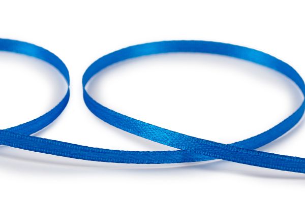 Лента атласная 2-сторонняя 3.0 мм / 91.4±2 метра, 040 синий, Gamma AL-3P