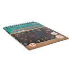 Набор для творчества Гравюра-блокнот 14х20 см, с рисунком, Hobbius GHPB-02