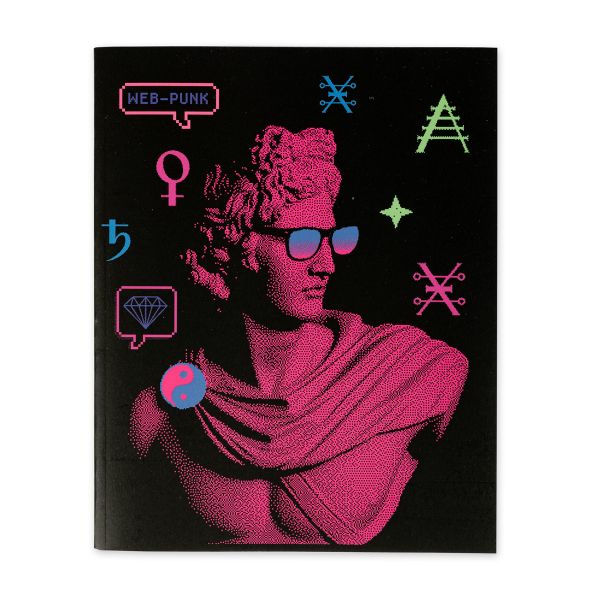 Тетрадь Digital A5 96 л. на спирали 60 г/м², 6 шт, клетка, SVT 960521 05 Аполлон в очках, Светоч