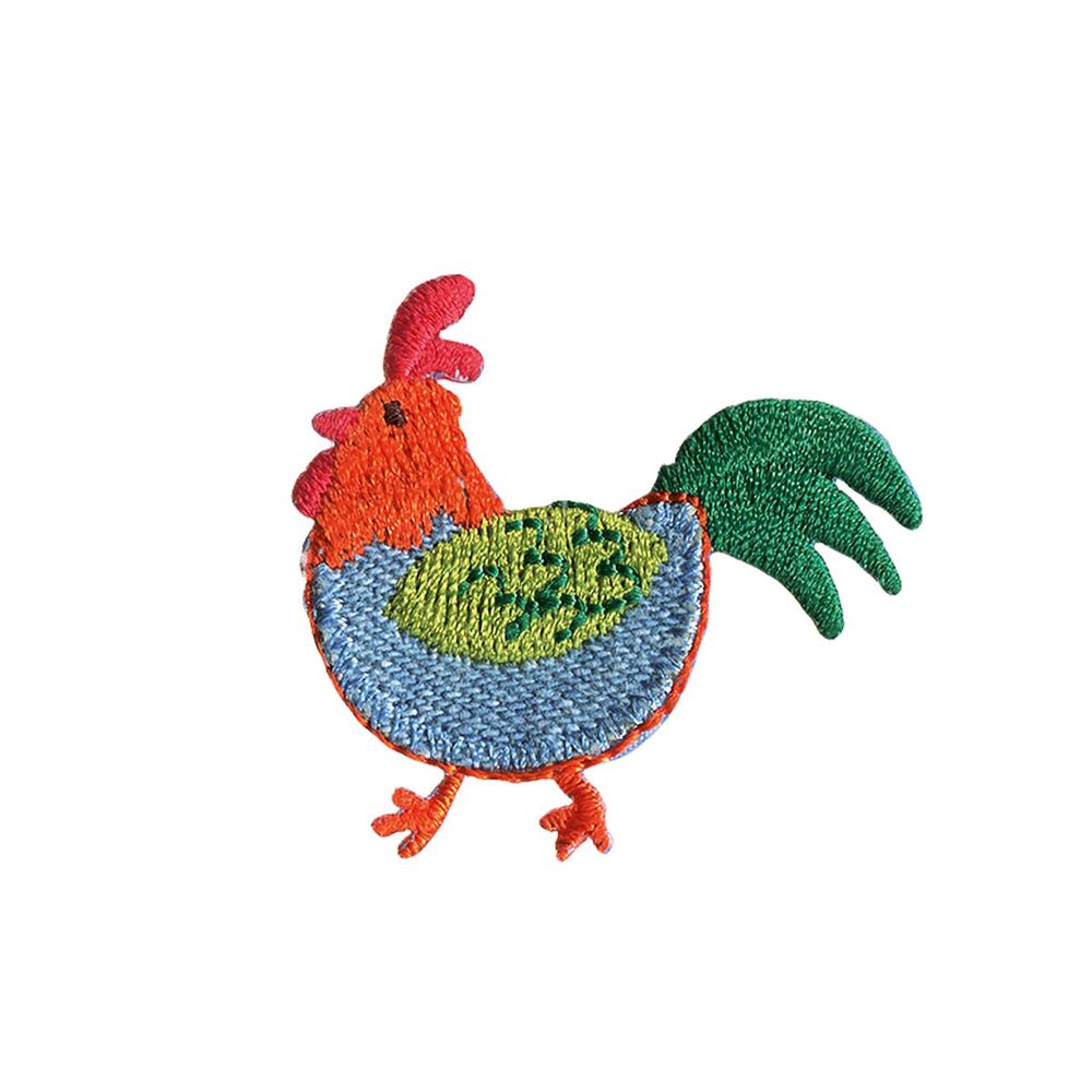Термоаппликация Петушок синий/оранж. Prym