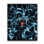 Тетрадь ученическая общая, глянцевая ламинация, A5+ 48 л. на скобе 65 г/м², белизна 100 %, 10 шт, клетка, 00989 Хардкор, Светоч 48Т11