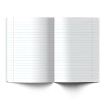 Тетрадь ученическая общая, глянцевая ламинация, A5+ 48 л. на скобе 65 г/м², белизна 100%, 10 шт, линия в термоусадочной пленке, 000763 Энергия цвета, Светоч 48ТЕТл-004