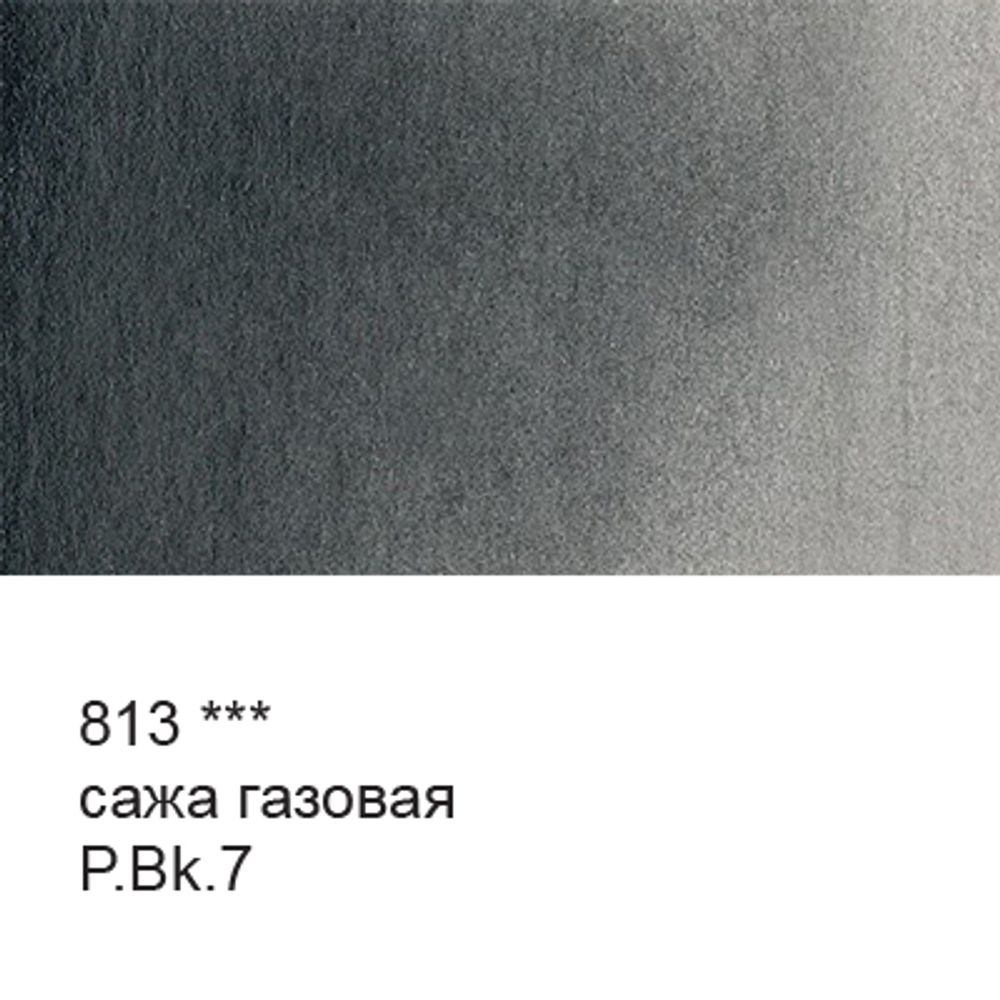 Акварель художественная, в тубе, 10 мл, 3 шт, 813 Сажа газовая, Vista-Artista VGWT Акварель художественная, в тубе, 10 мл, 3 шт, 813 Сажа газовая, Vista-Artista VGWT