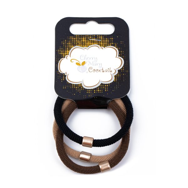 Набор резинок для волос, 15 шт, №01 ассорти, Cherry Mary VR07069