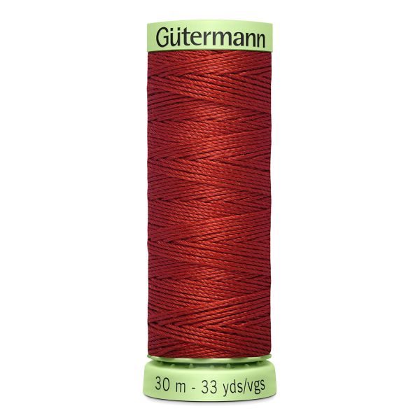 Нитки отделочные Gutermann Top Stitch, 30м, 221 красно-терракотовый, 5 катушек