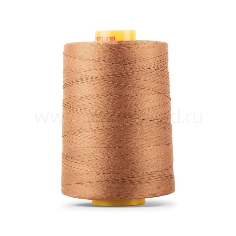 Нить отделочная Gutermann Mara 30/2, 3000 м, 702358, 887 бежево-горчичный, 1 катушка