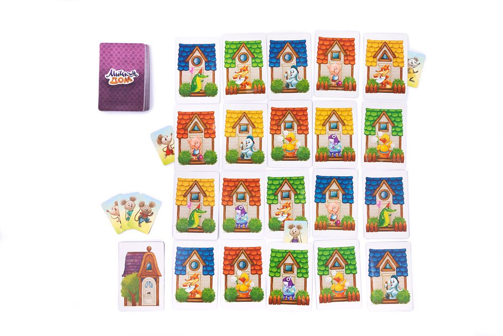 Игра настольная Мышкин дом, Эврикус BG-11099