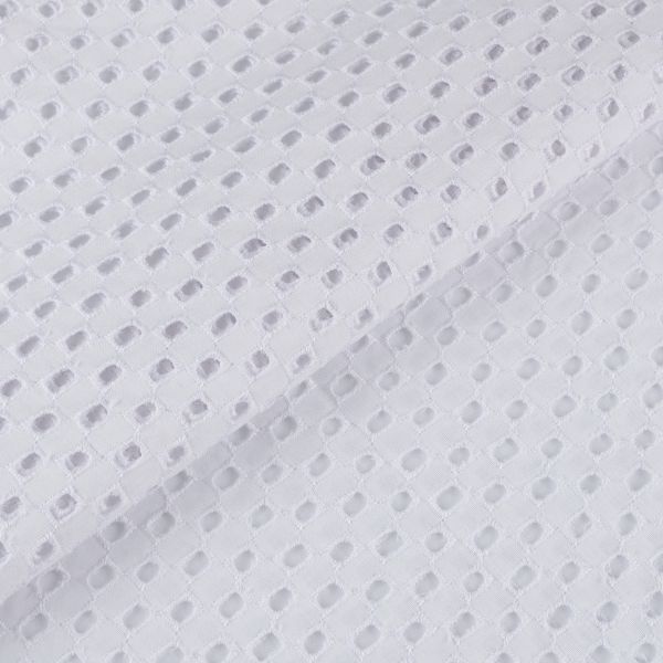 Ткань шитьё (прошва) 285 г/м², 135 см / 10 метров, белый, Gamma YFAS-0729-R