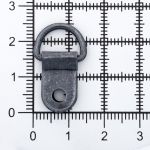 Петля обувная 10х18 мм, оксид, 100 шт