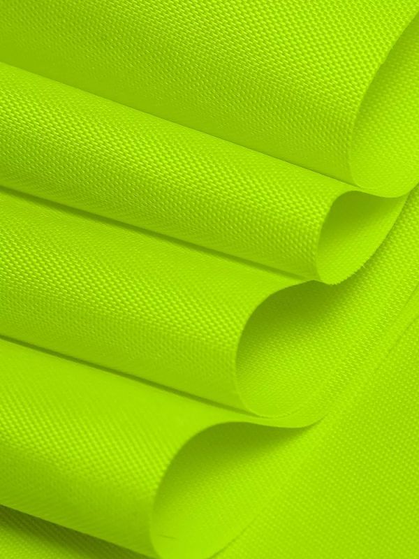 Оксфорд 600D PU1000 220 г/м², 150 см / 10 метров, ОКС.TBY600D.F229.10, F229 неон лимон