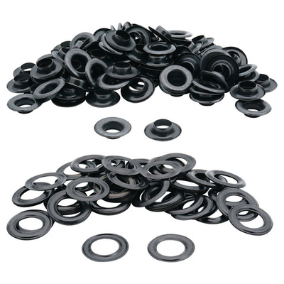 Люверсы металл ⌀13.0 мм (внутр.), h7 мм (внутр.), №28, металл, New Star, оксид, уп≈100 шт