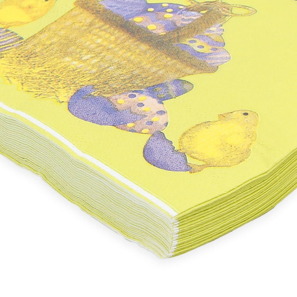 Салфетки 33х33см, 3-х слойные AY, 20 шт/упак (AY-1102)