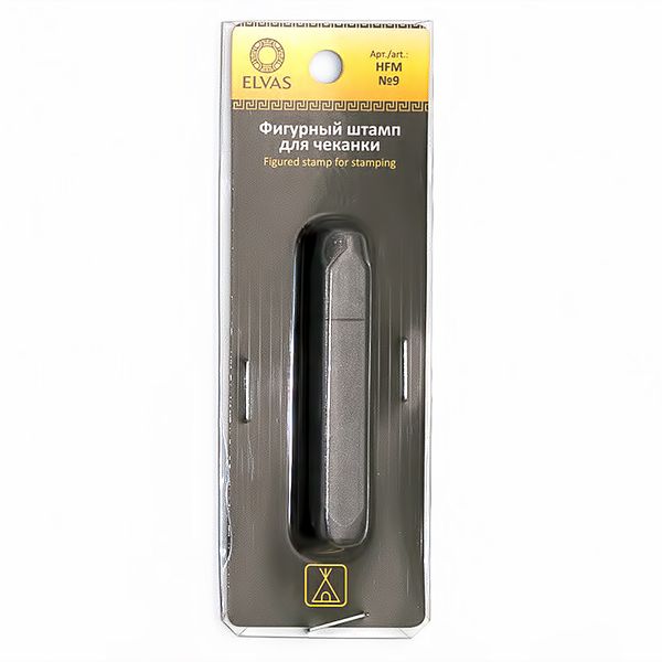 Фигурный штамп для чеканки, №09, Elvas HFM